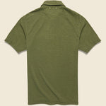 Slub Cotton Standard Polo - Olive - Alex Mill - STAG Provisions - Tops - S/S Knit