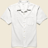 Delos Cotton Camp Shirt - White - Universal Works - STAG Provisions - Tops - S/S Woven - Solid