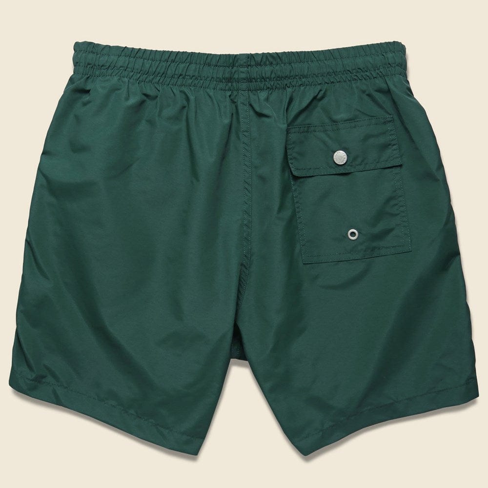 
                          5.5&quot; Solid Swim Trunks - Pine - Bather - STAG Provisions - Shorts - Swim
                        