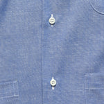 Chambray Guayabera Shirt - Blue - Gitman Vintage - STAG Provisions - Tops - S/S Woven - Solid