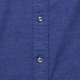 Band Collar Chambray Shirt - Indigo - BEAMS+ - STAG Provisions - Tops - L/S Woven - Solid