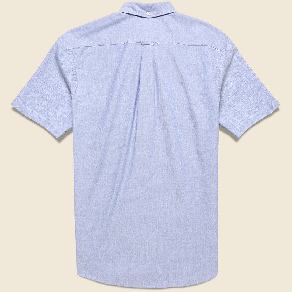 
                          Short Sleeve Oxford Shirt - Sax - BEAMS+ - STAG Provisions - Tops - S/S Woven - Solid
                        