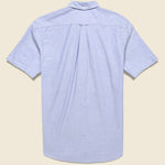 Short Sleeve Oxford Shirt - Sax - BEAMS+ - STAG Provisions - Tops - S/S Woven - Solid