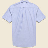 Short Sleeve Oxford Shirt - Sax - BEAMS+ - STAG Provisions - Tops - S/S Woven - Solid