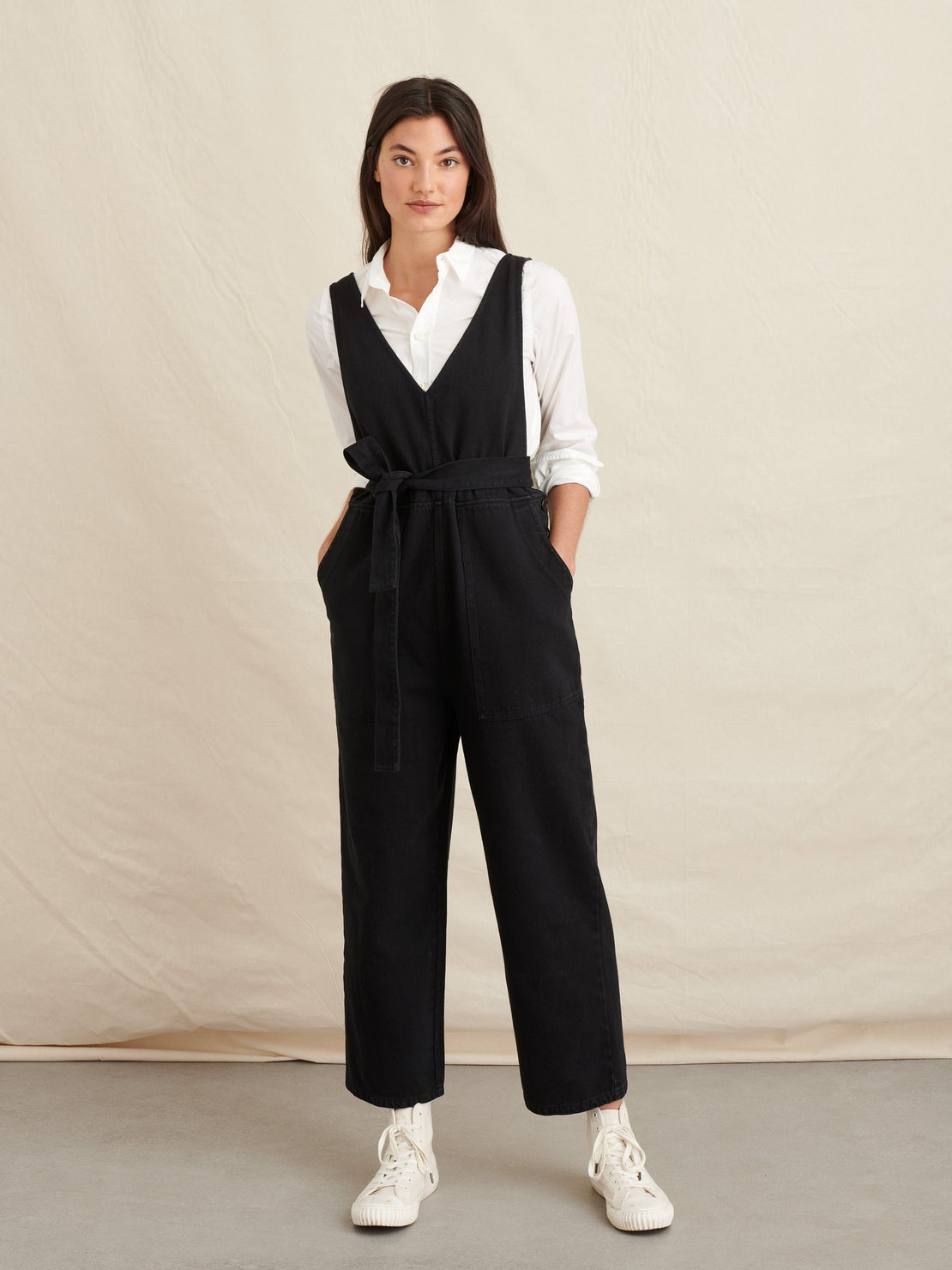 Ollie Overall - Black - Alex Mill - STAG Provisions - W - Onepiece - Overalls