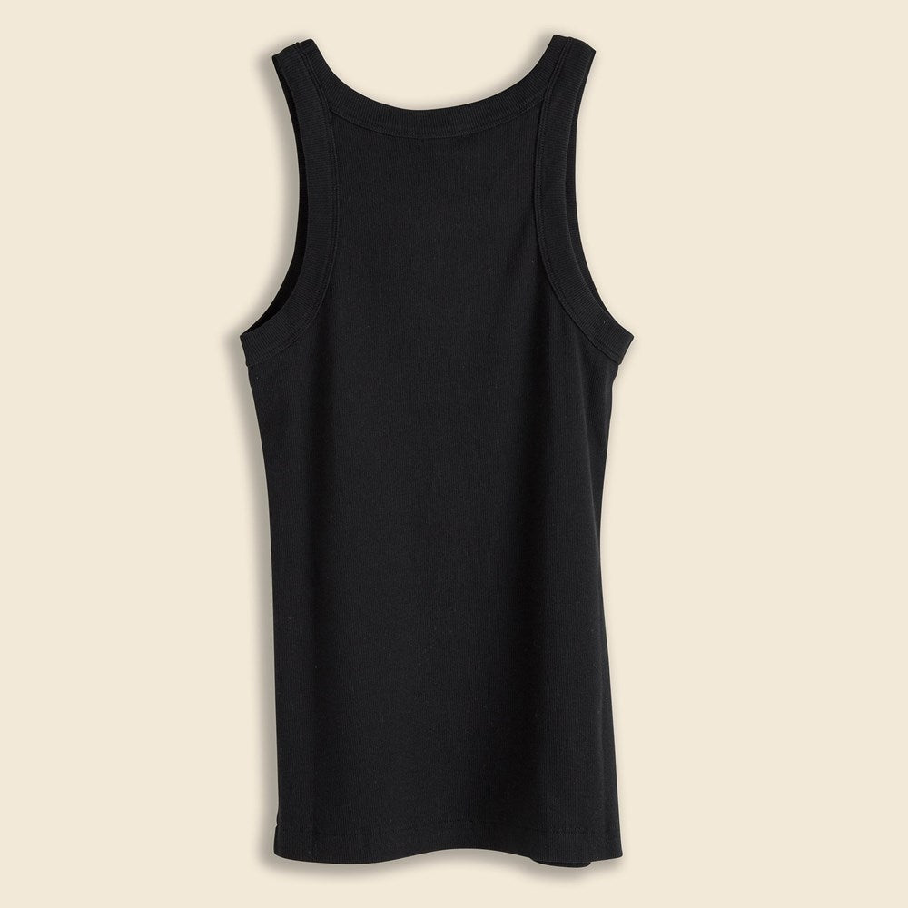 Everyday Ribbed Tank - Black - Alex Mill - STAG Provisions - W - Tops - Sleeveless