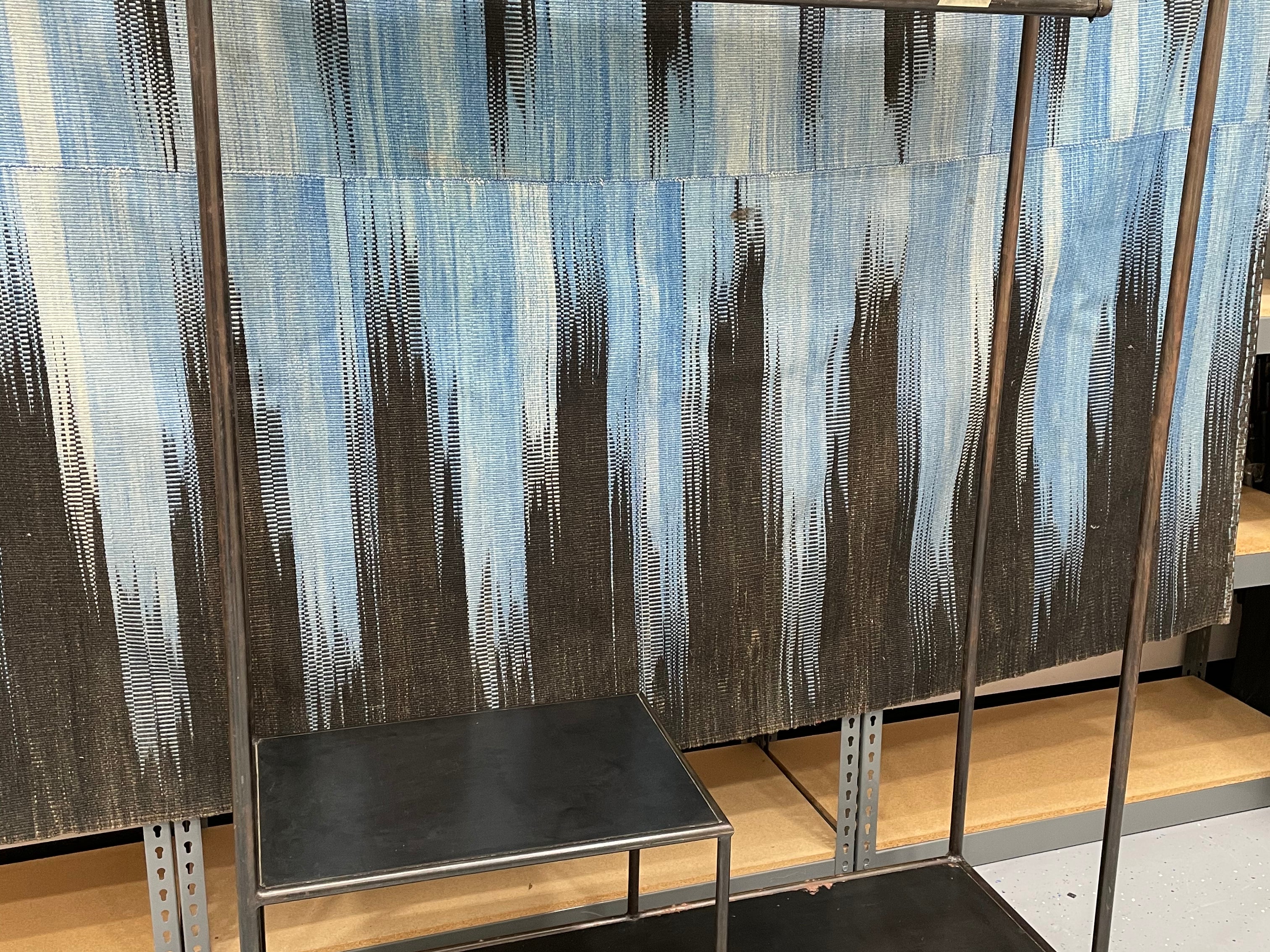 A16 - Rolling Steel Clothing Rack - Warehouse Sale - STAG Provisions - Warehouse Sale