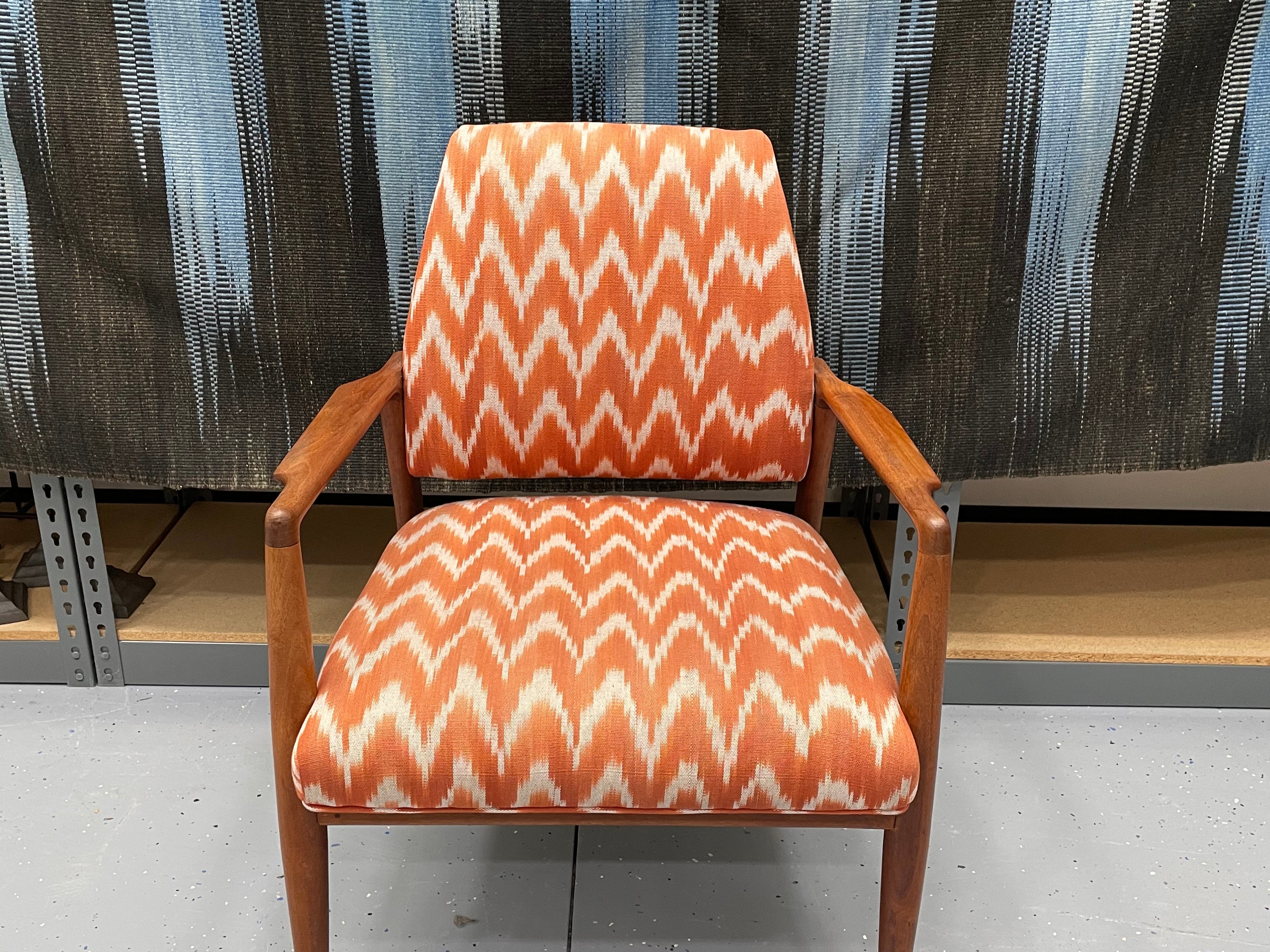 Ikat Chair - Red/White - Warehouse Sale - STAG Provisions - Warehouse Sale