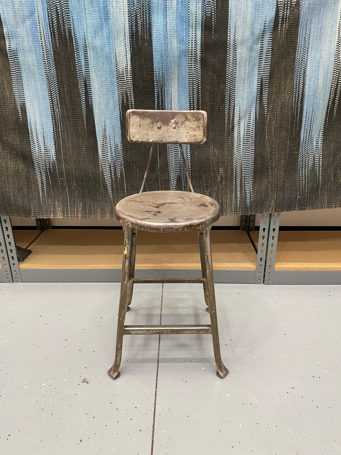 Warehouse Sale A35 - Tall Steel Chair