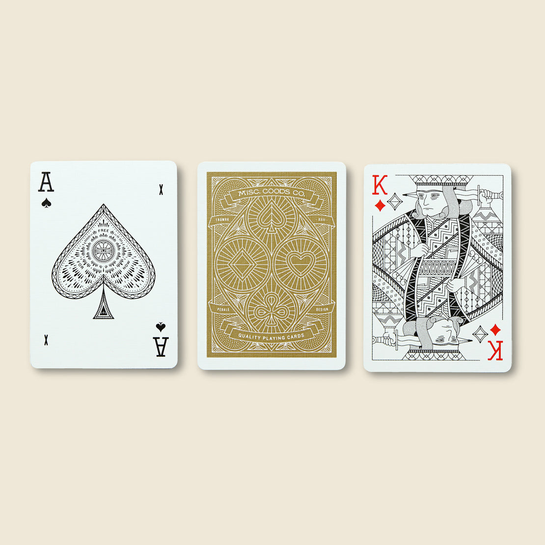 Playing Cards - Red - Paper Goods - STAG Provisions - Gift - Games