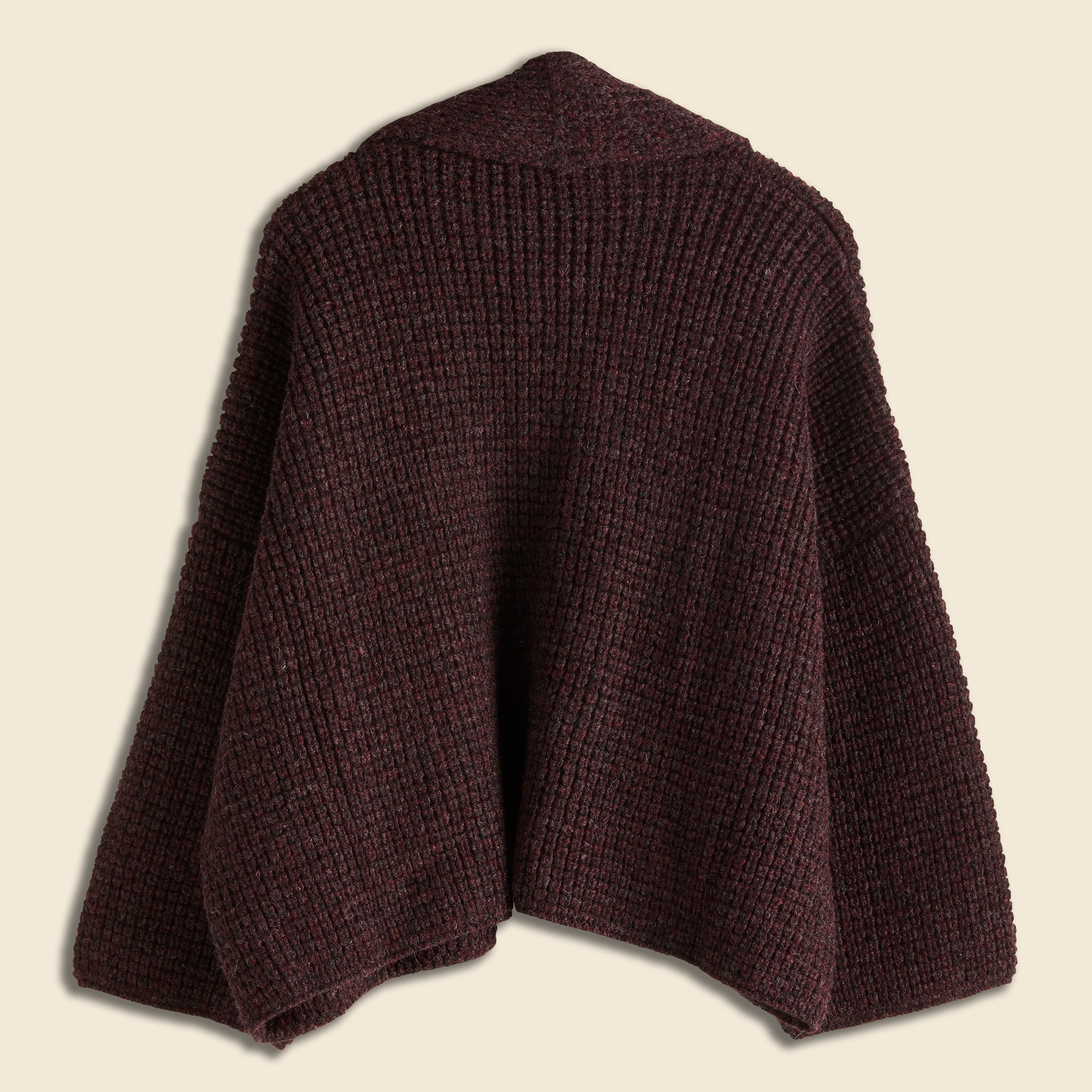 
                          Kimono Jacket Waffle - Aubergine - Atelier Delphine - STAG Provisions - W - Tops - Sweater
                        