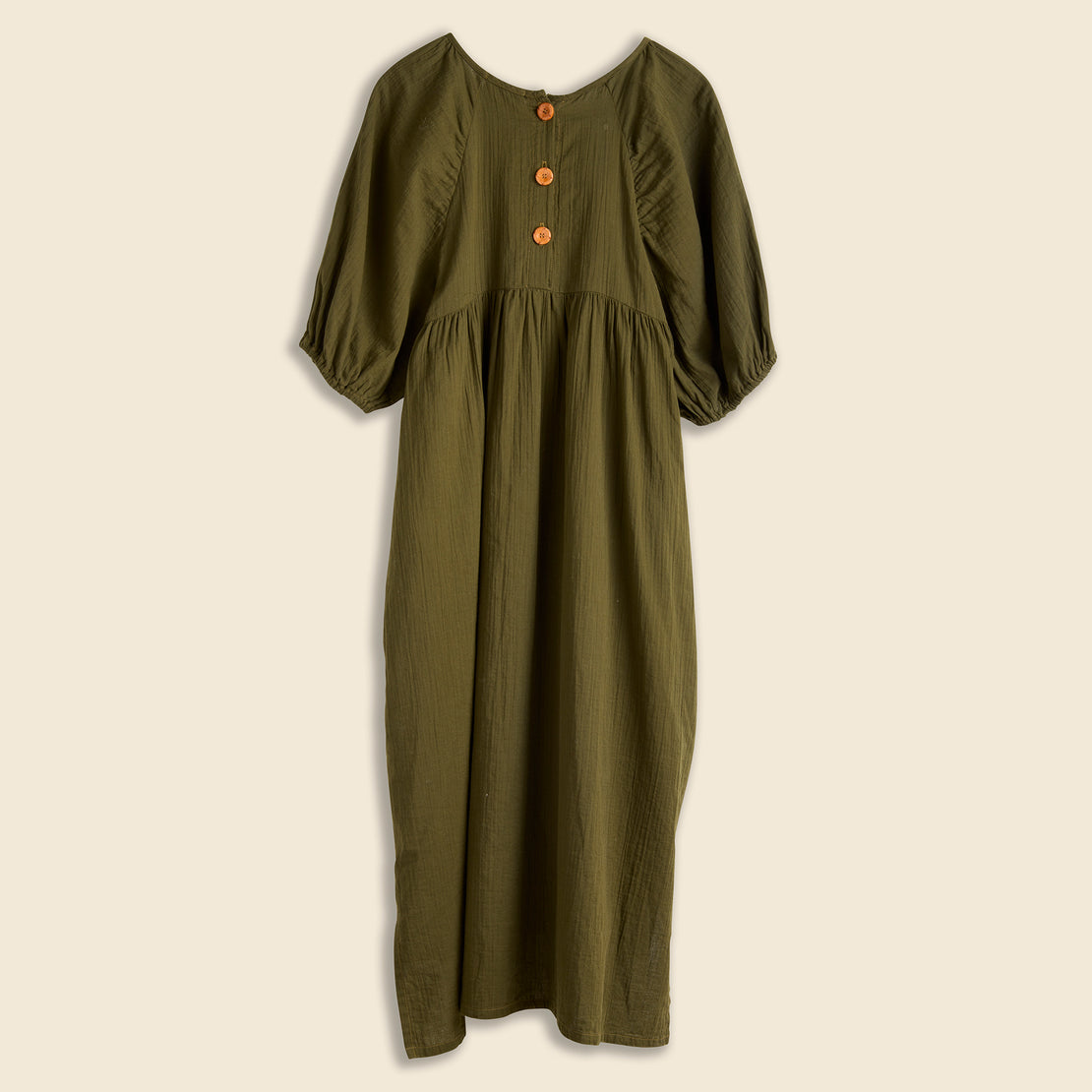 Mardi Dress - Hunter Green - Atelier Delphine - STAG Provisions - W - Onepiece - Dress
