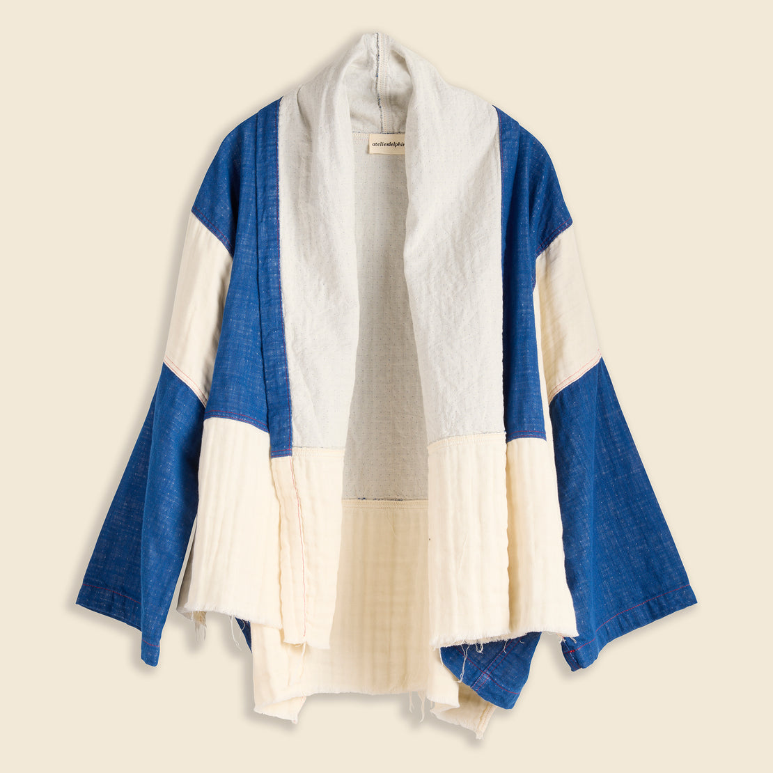 Atelier Delphine Kimono Jacket 5 Layer - Denim/Kinari