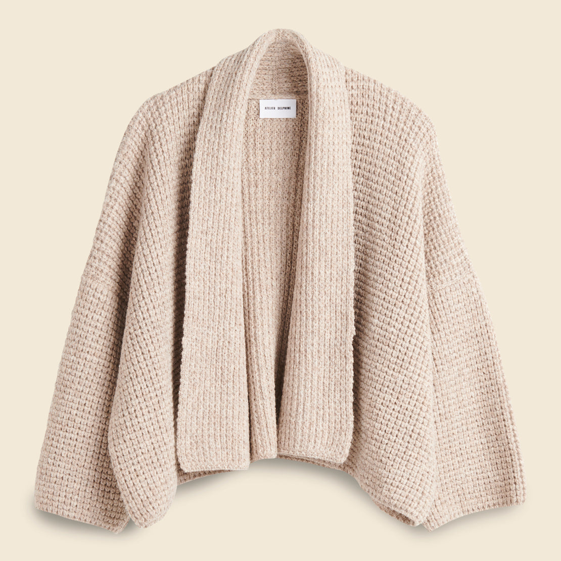Atelier Delphine Waffle Kimono Jacket - Shifting Sands