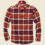 Larry Flannel - Wilson Check - Afield - STAG Provisions - Tops - L/S Woven - Plaid