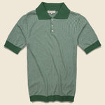 Blakey Knit Polo - Green - Far Afield - STAG Provisions - Tops - S/S Knit