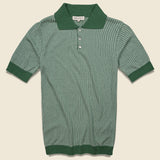 Blakey Knit Polo - Green - Far Afield - STAG Provisions - Tops - S/S Knit