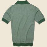 Blakey Knit Polo - Green - Far Afield - STAG Provisions - Tops - S/S Knit