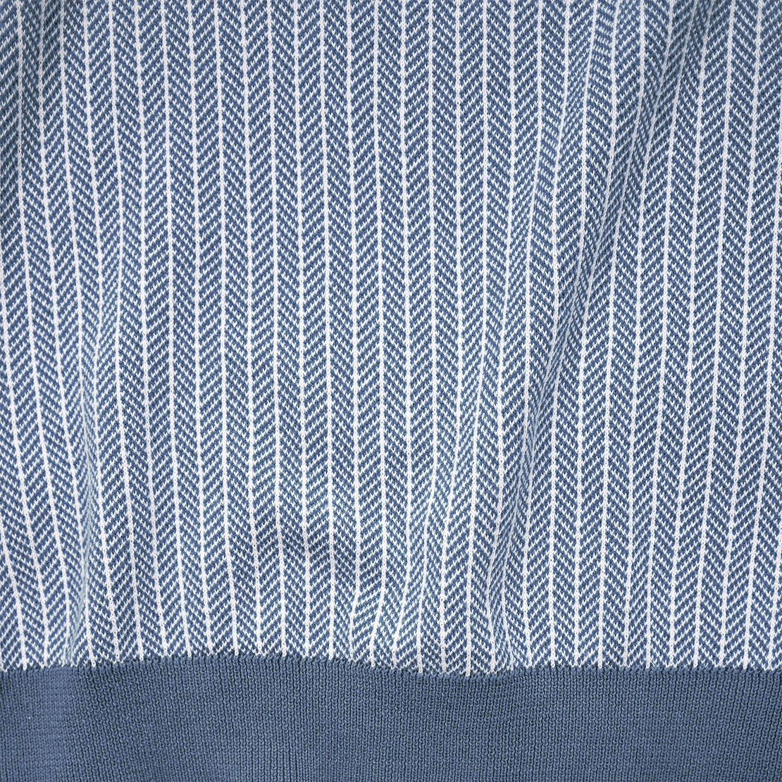 Blakey Knit Polo - Blue