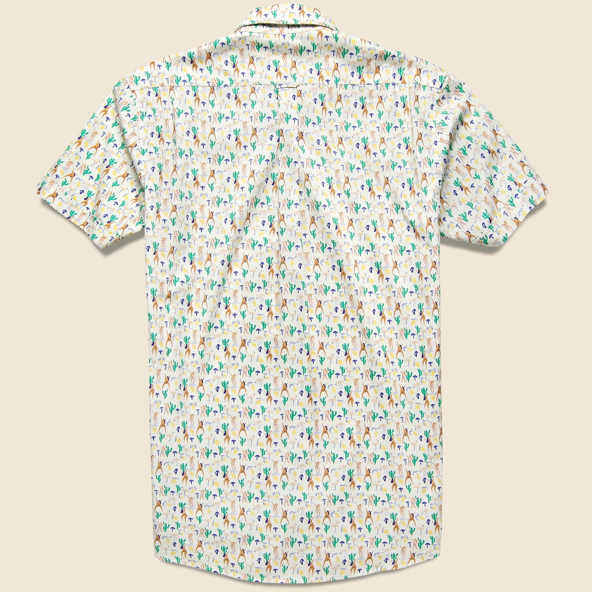Mod Button Down Shirt - Hippies - Far Afield - STAG Provisions - Tops - S/S Woven - Other Pattern