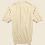 Knit Jacobs Polo - White - Far Afield - STAG Provisions - Tops - S/S Knit