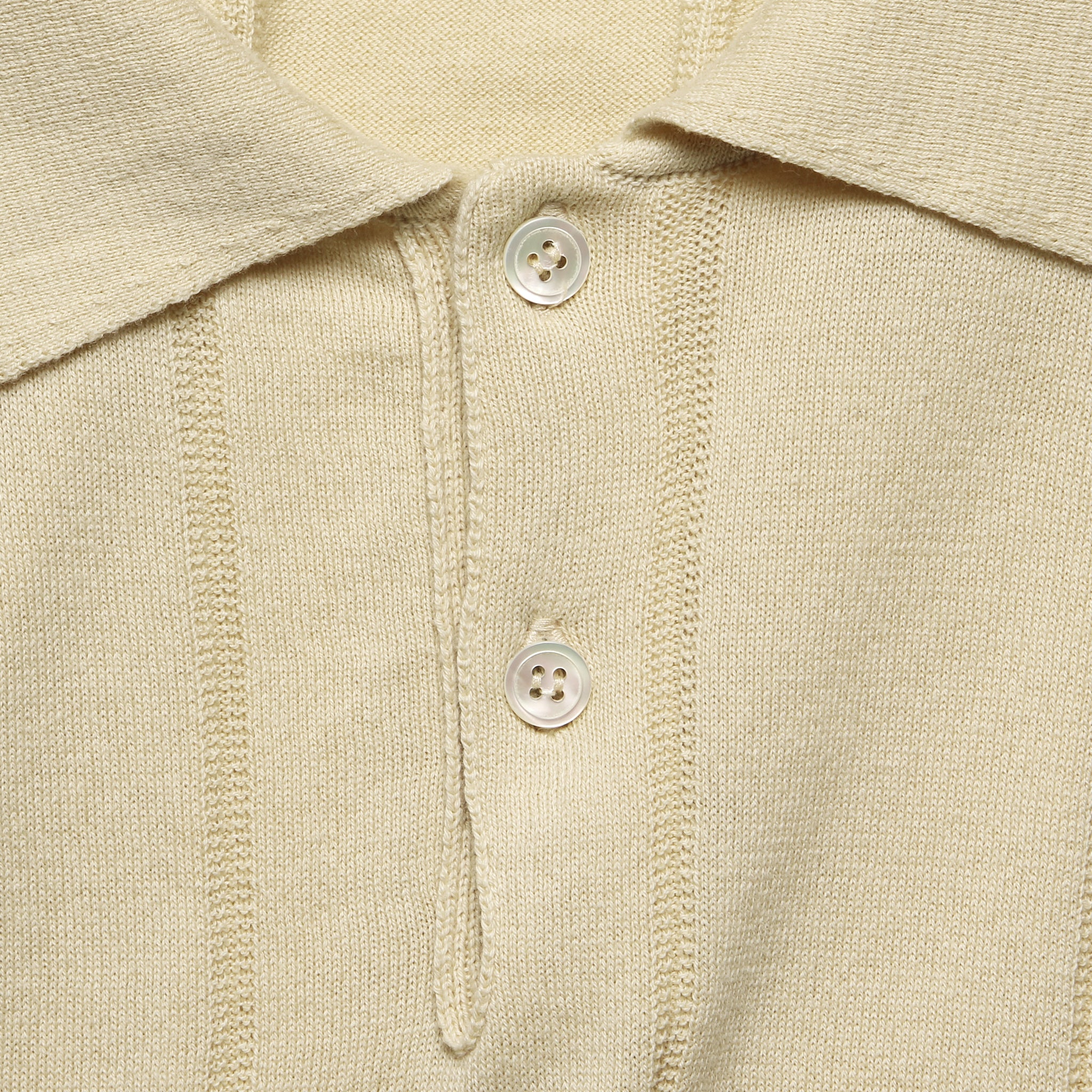 
                          Knit Jacobs Polo - White - Far Afield - STAG Provisions - Tops - S/S Knit
                        