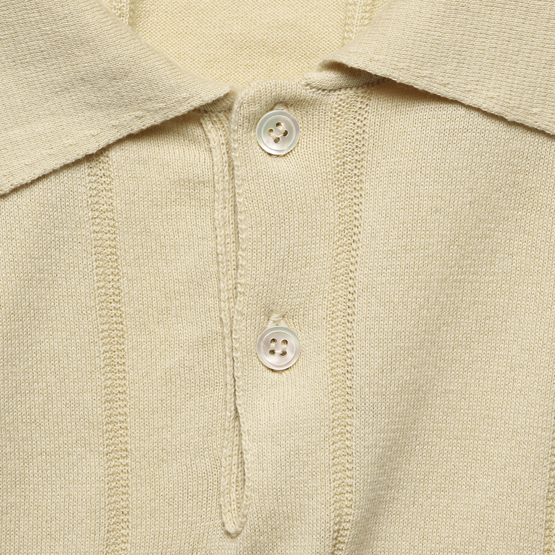 Knit Jacobs Polo - White - Far Afield - STAG Provisions - Tops - S/S Knit