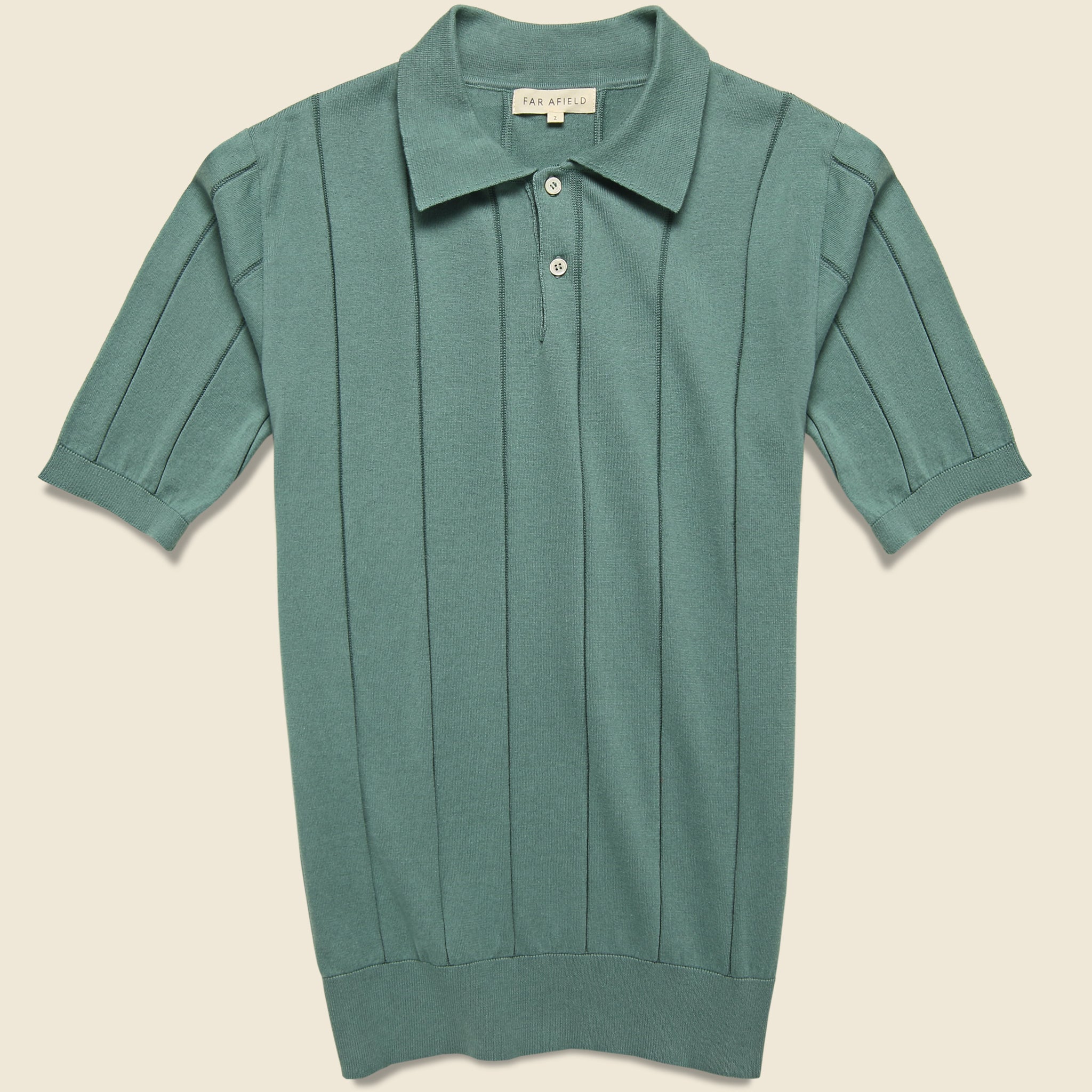 Knit Jacobs Polo - Sagebrush Green - Far Afield - STAG Provisions - Tops - S/S Knit