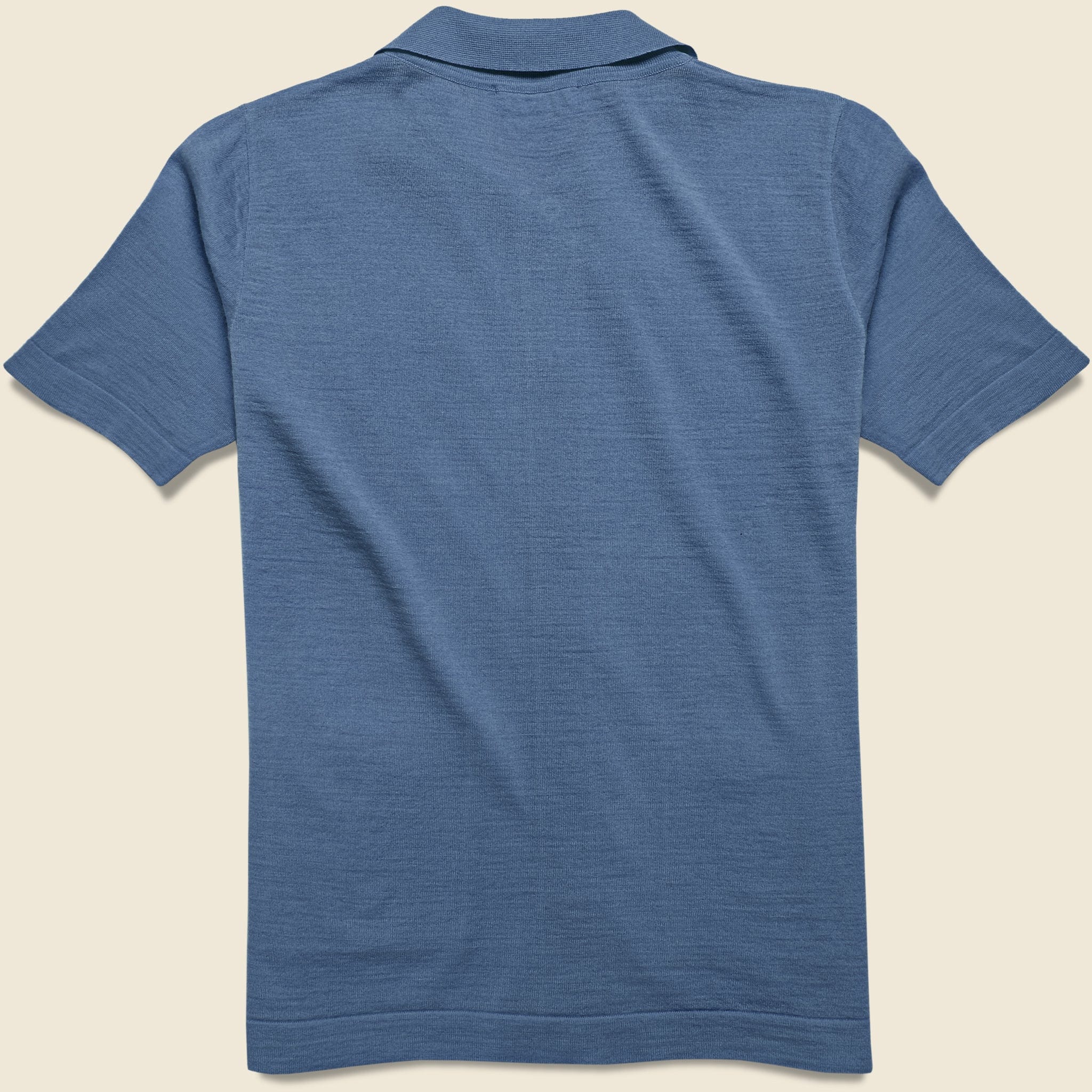 Velzey Cabana Polo - Ensign Blue - Far Afield - STAG Provisions - Tops - S/S Knit