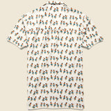 Hula Dance Stachio Shirt - White - Far Afield - STAG Provisions - Tops - S/S Woven - Other Pattern