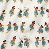 Hula Dance Stachio Shirt - White - Far Afield - STAG Provisions - Tops - S/S Woven - Other Pattern