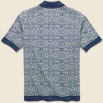 Zig Zag Cardigan - Tribal Navy - Far Afield - STAG Provisions - Tops - S/S Knit