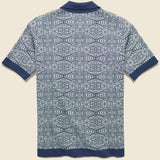 Zig Zag Cardigan - Tribal Navy - Far Afield - STAG Provisions - Tops - S/S Knit