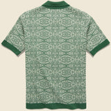 Zig Zag Cardigan - Tribal Dark Green - Far Afield - STAG Provisions - Tops - S/S Knit