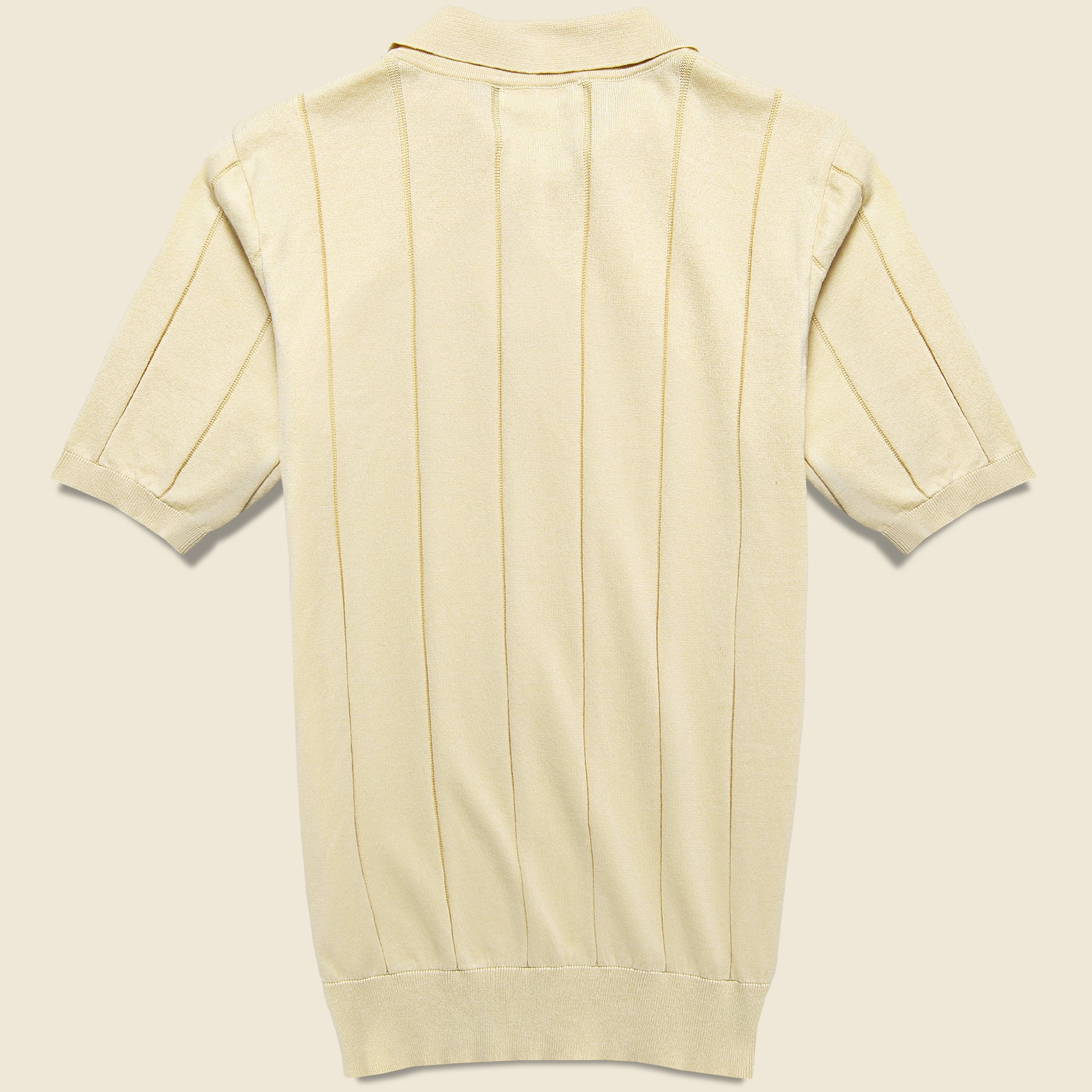 Knit Jacobs Polo - Seed Pearl - Far Afield - STAG Provisions - Tops - S/S Knit