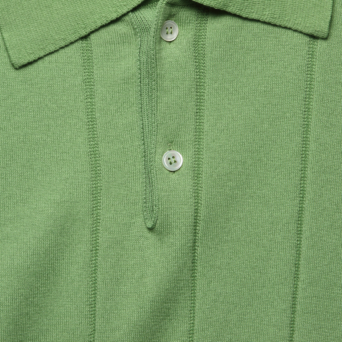 Knit Jacobs Polo - Sage Green - Far Afield - STAG Provisions - Tops - S/S Knit