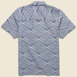 Stachio Shirt - Tribal Navy - Far Afield - STAG Provisions - Tops - S/S Woven - Other Pattern