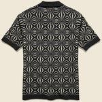 Zig Zag Cardigan - Meteorite Black - Far Afield - STAG Provisions - Tops - S/S Woven - Other Pattern