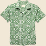 Selleck Shirt - Turf Green - Far Afield - STAG Provisions - Tops - S/S Woven - Other Pattern
