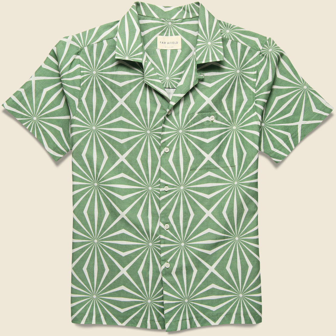 Far Afield Selleck Shirt - Turf Green
