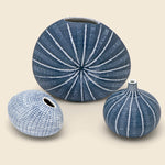 3 Piece Vase Set - Blue - Art Floral Trading LLC - STAG Provisions - Home - Art & Accessories - Vessel