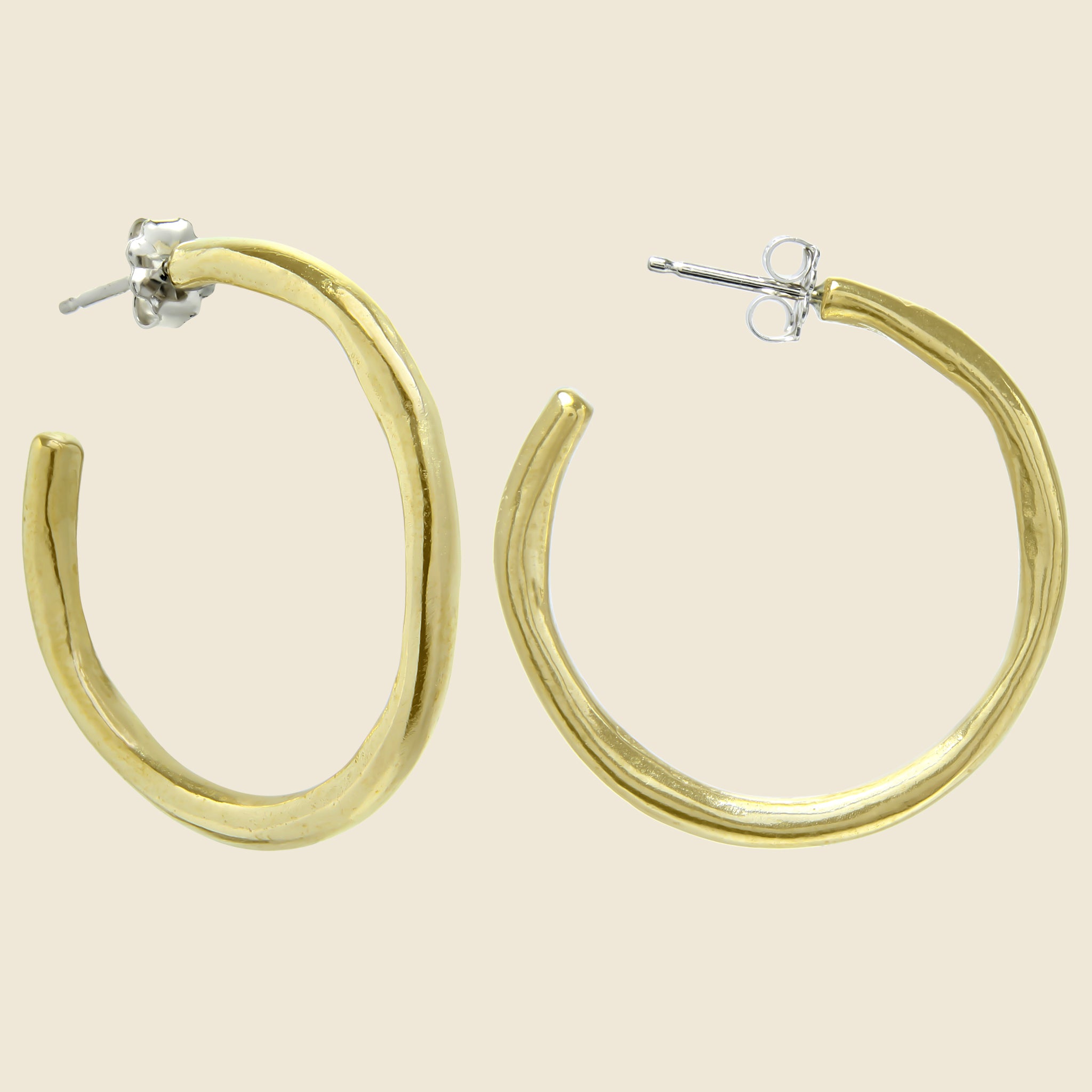 
                          Arroyo Hoop Earrings - Bronze - Amanda Hunt - STAG Provisions - W - Accessories - Earrings
                        