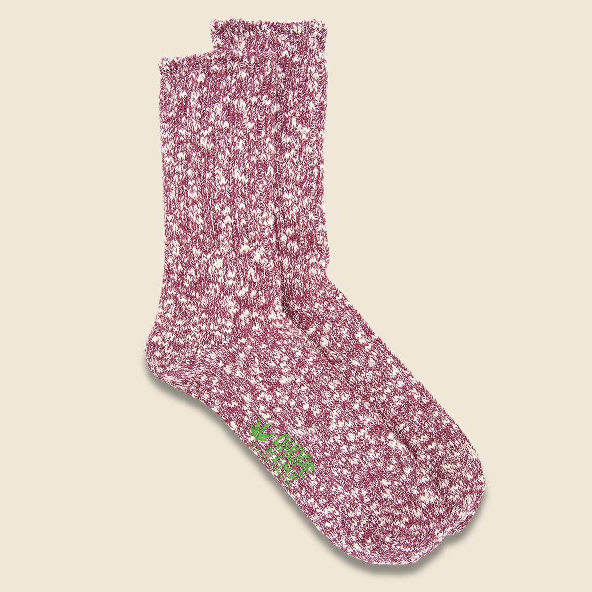 Quarter Marled Rag Sock - Pink – STAG Provisions