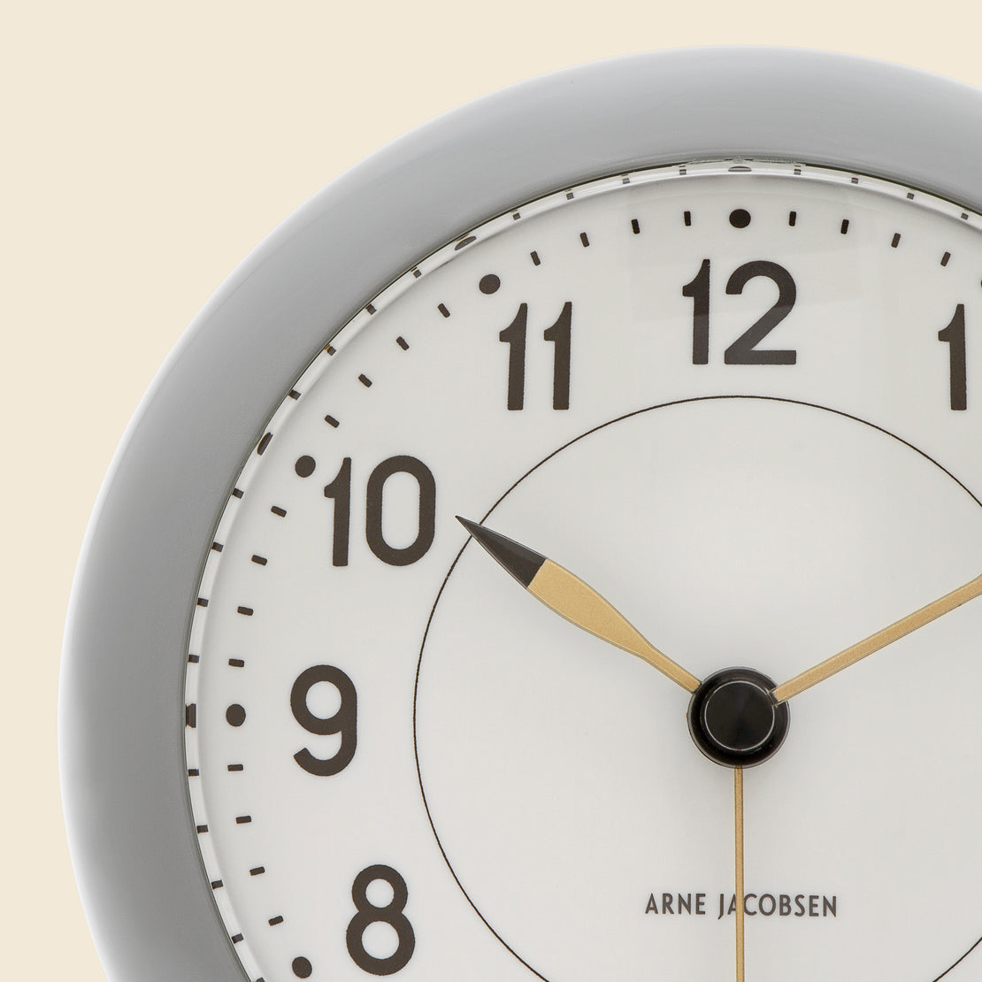 Grey Station Alarm Clock - Arne Jacobsen - STAG Provisions - Home - Office - Clock