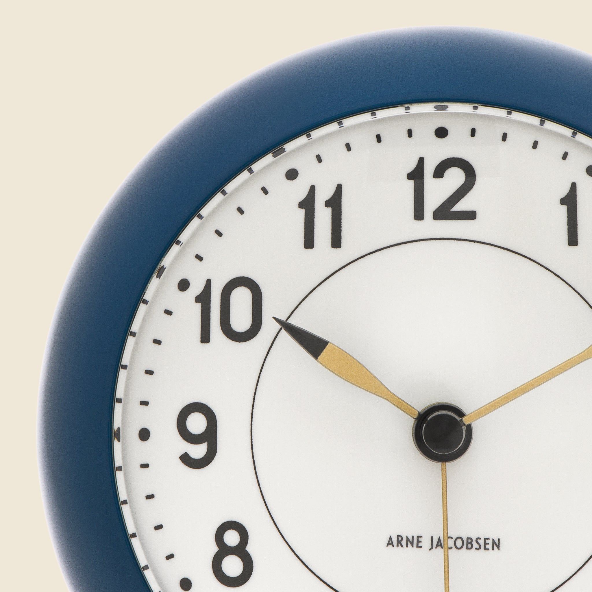 
                          Petrol Blue Station Alarm Clock - Arne Jacobsen - STAG Provisions - Home - Office - Clock
                        