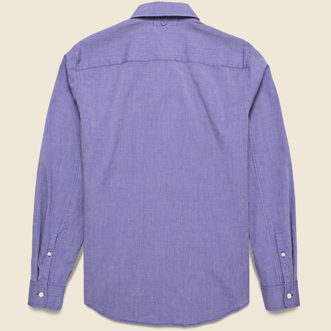 End on End School Shirt - Blue - Alex Mill - STAG Provisions - Tops - L/S Woven - Solid