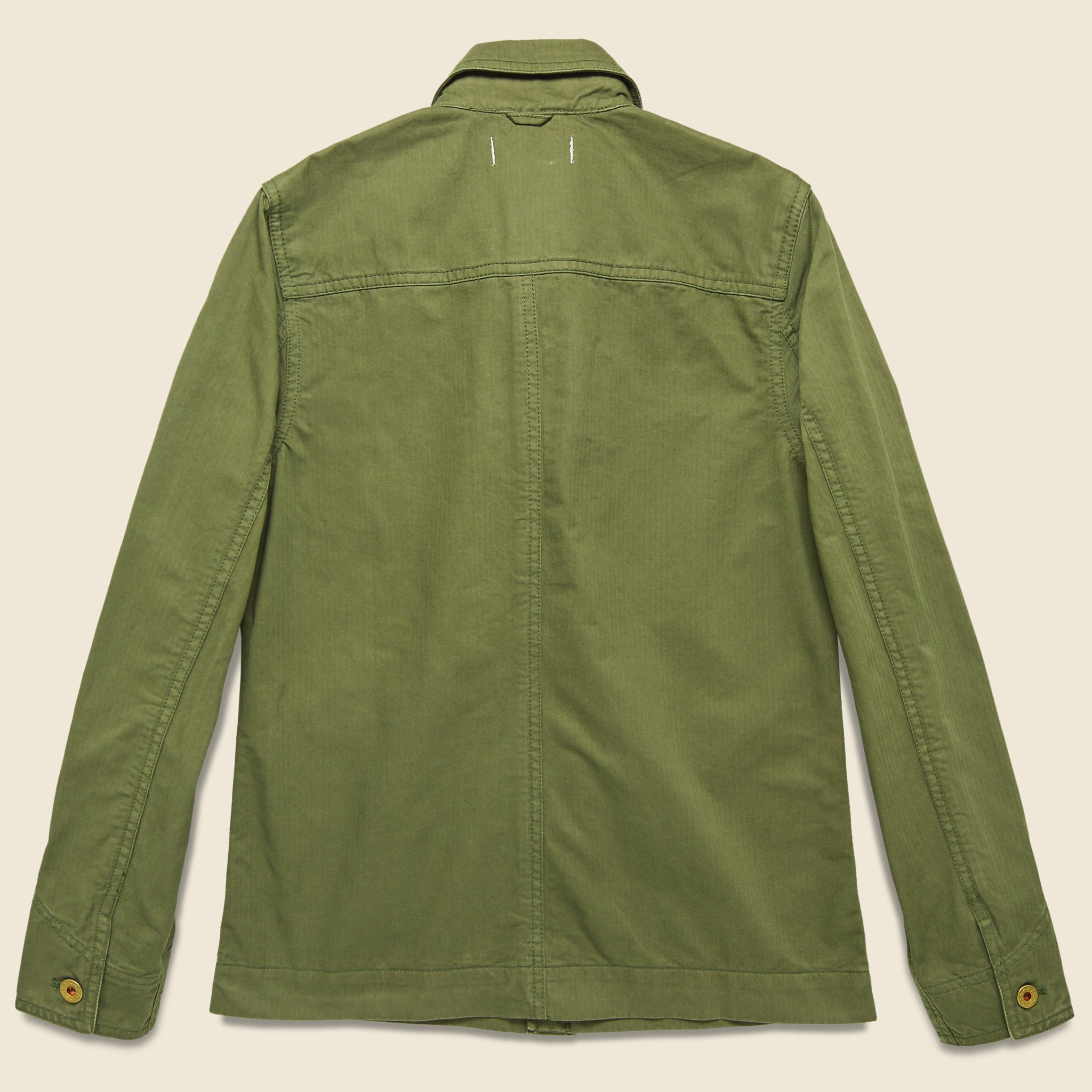 
                          Garment Dyed Workers Jacket - Army Olive - Alex Mill - STAG Provisions - W - Outerwear - Coat/Jacket
                        