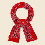 Wool Bandana Scarf - Red - Alex Mill - STAG Provisions - Accessories - Scarves