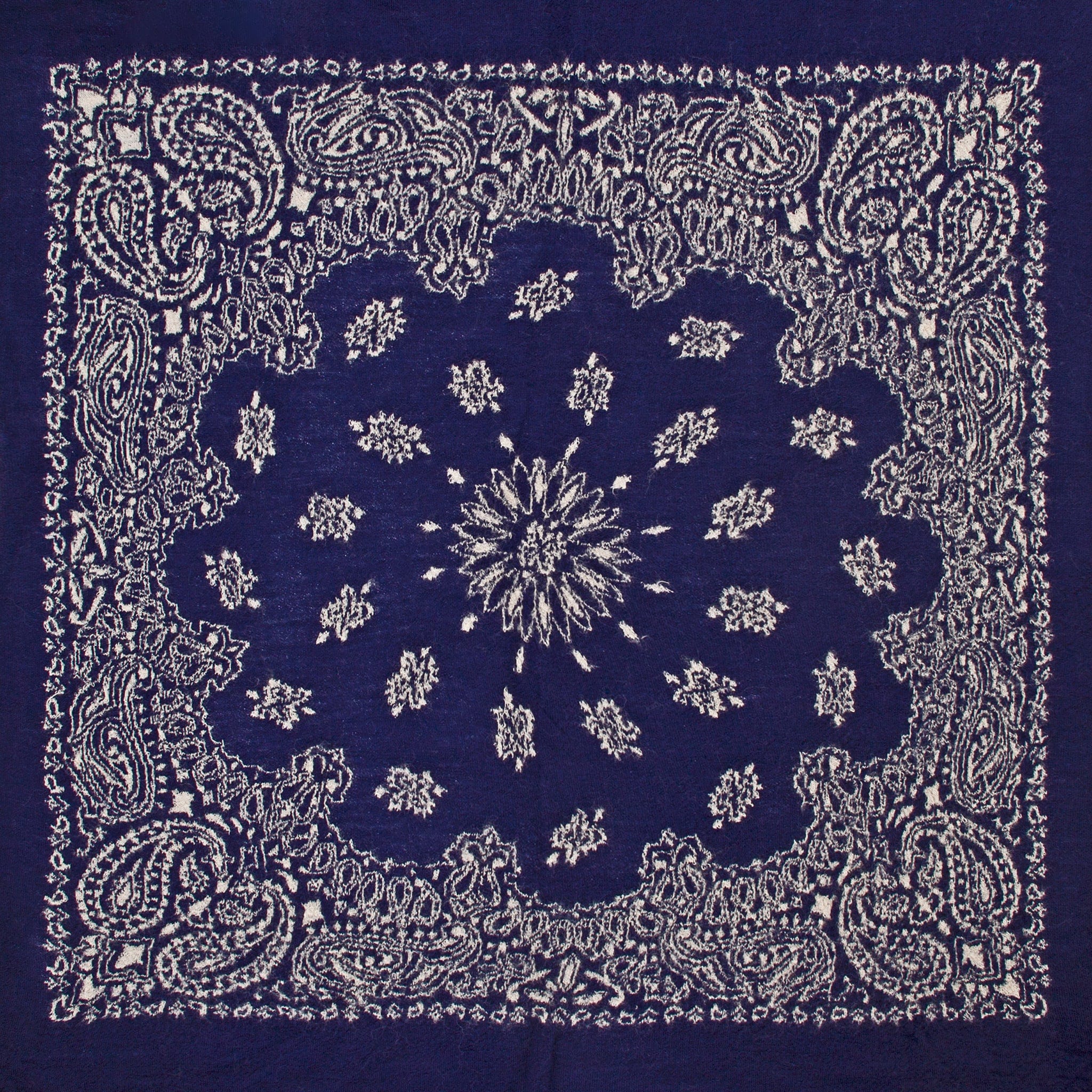 Wool Bandana Scarf - Navy - Alex Mill - STAG Provisions - Accessories - Scarves