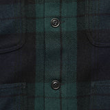Blackwatch Wool Chore Jacket - Black/Green - Alex Mill - STAG Provisions - Outerwear - Coat / Jacket